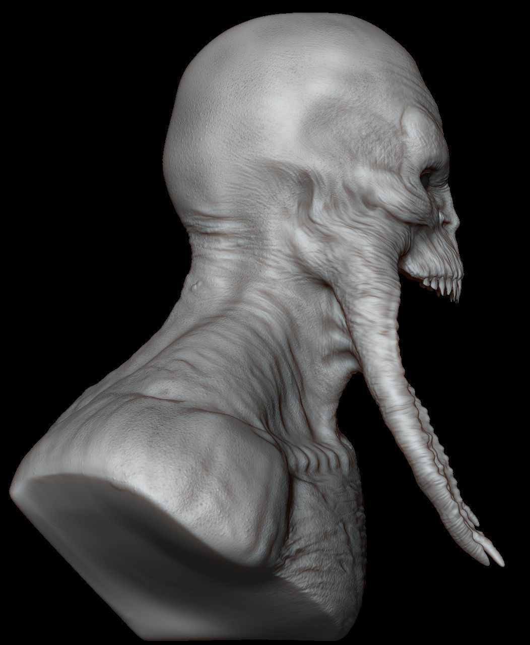 Bloodsucker from STALKER 3D print model_11