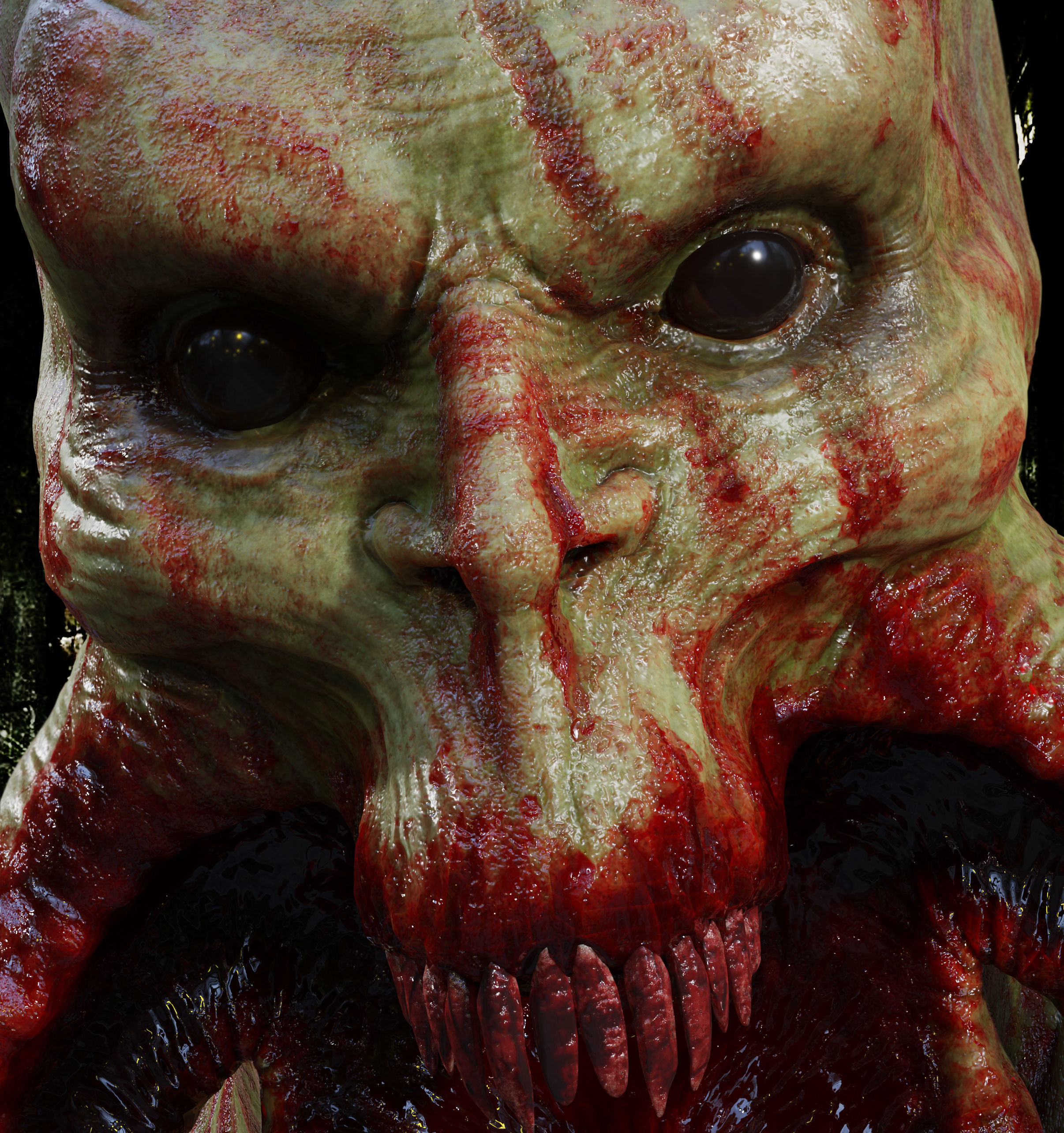 Bloodsucker from STALKER 3D print model_4