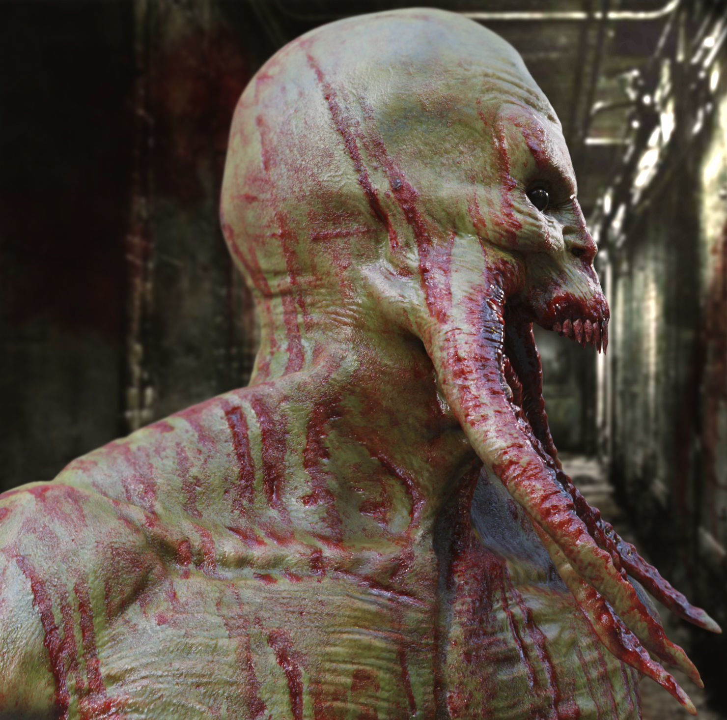 Bloodsucker from STALKER 3D print model_3