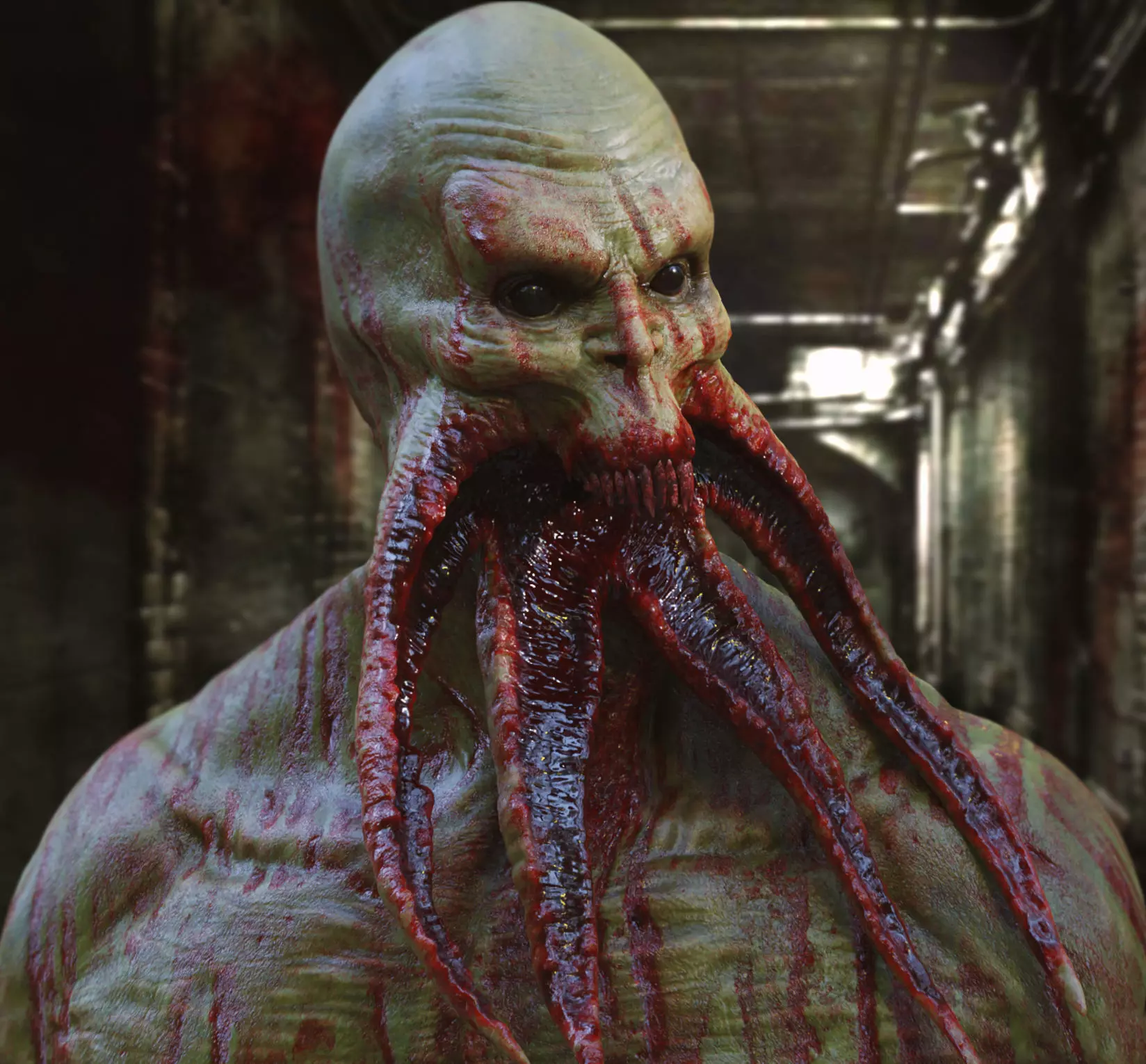 Bloodsucker from STALKER 3D print model_0