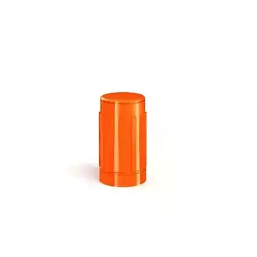 Orange Polished Cylinder