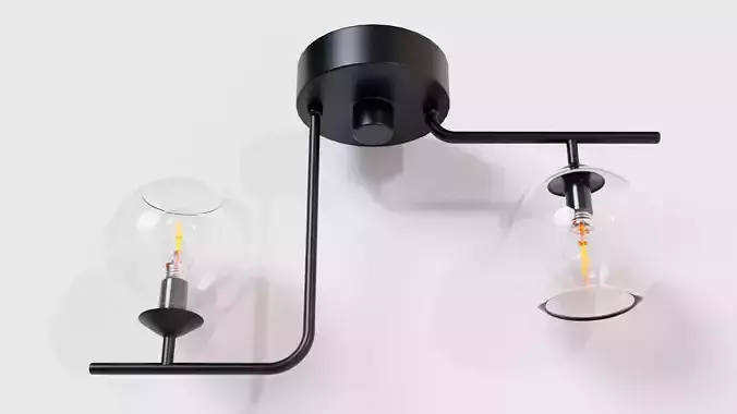 Beecher 2 - Light 22 Semi Flush Mount