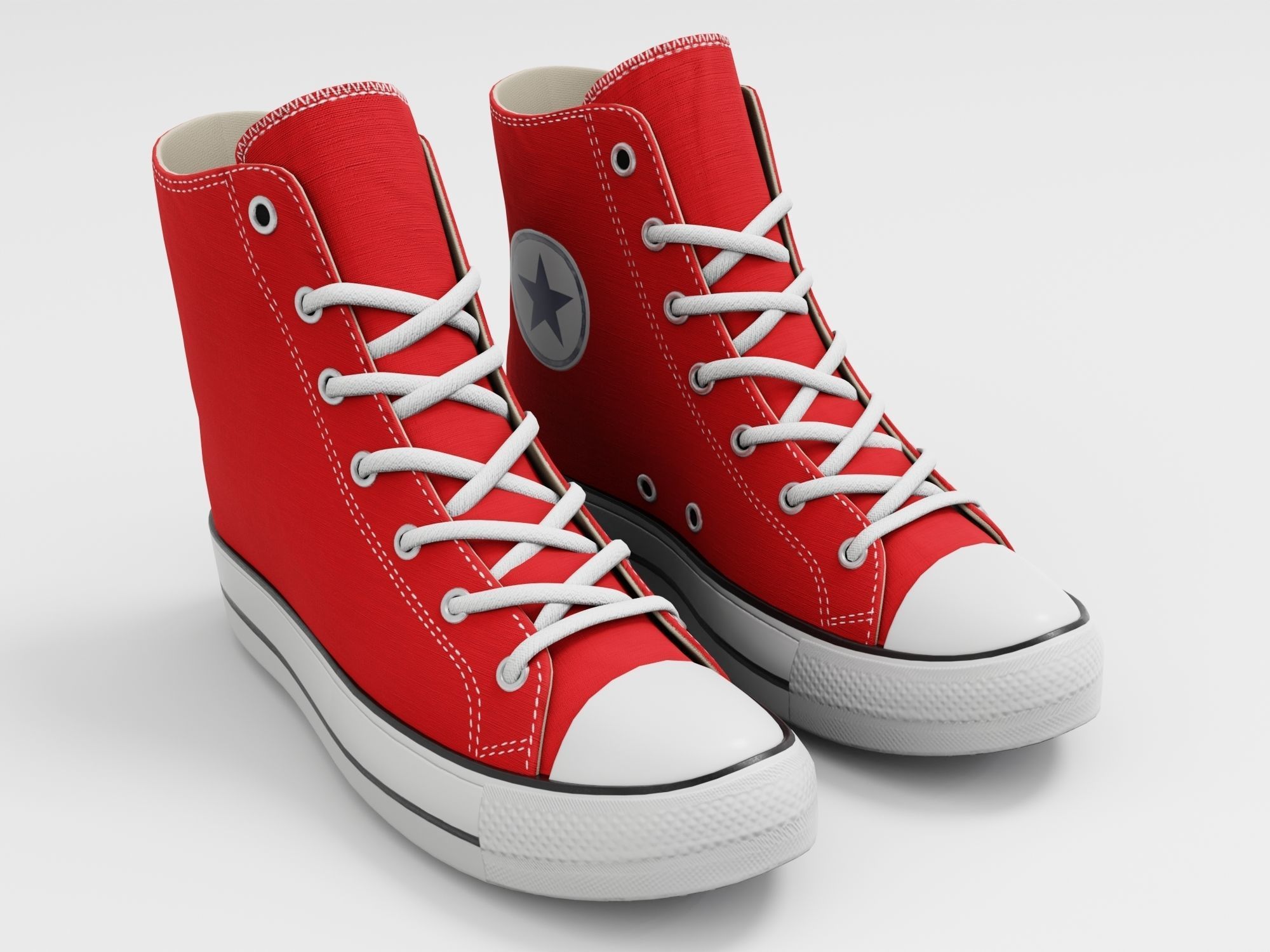 Converse All Star Style BUNDLE 3D Model Collection_15
