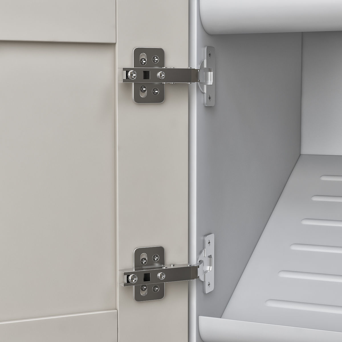 Pax Corner Wardrobe Ikea 3D model_3