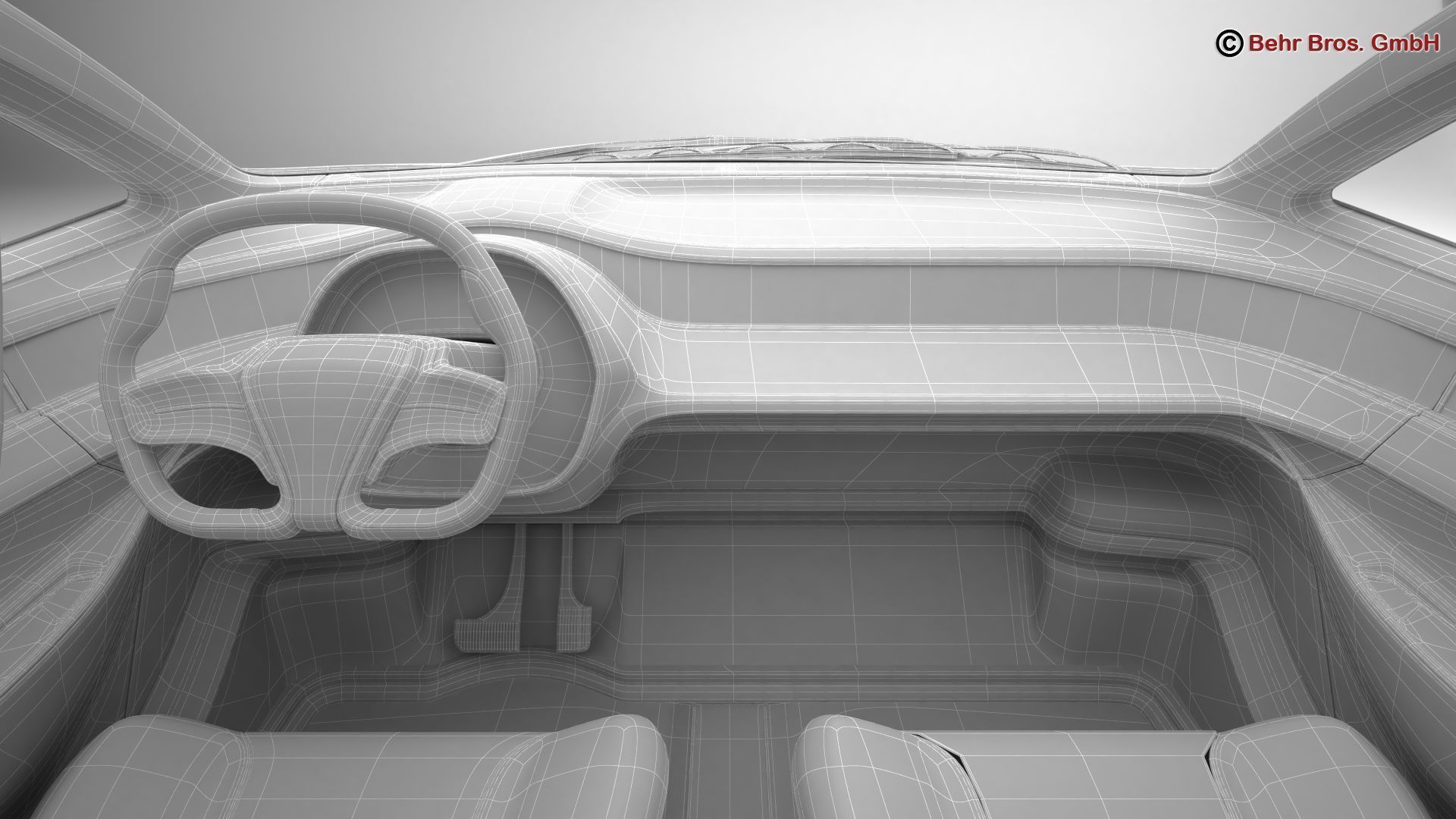 Generic Future EV 3D model_26