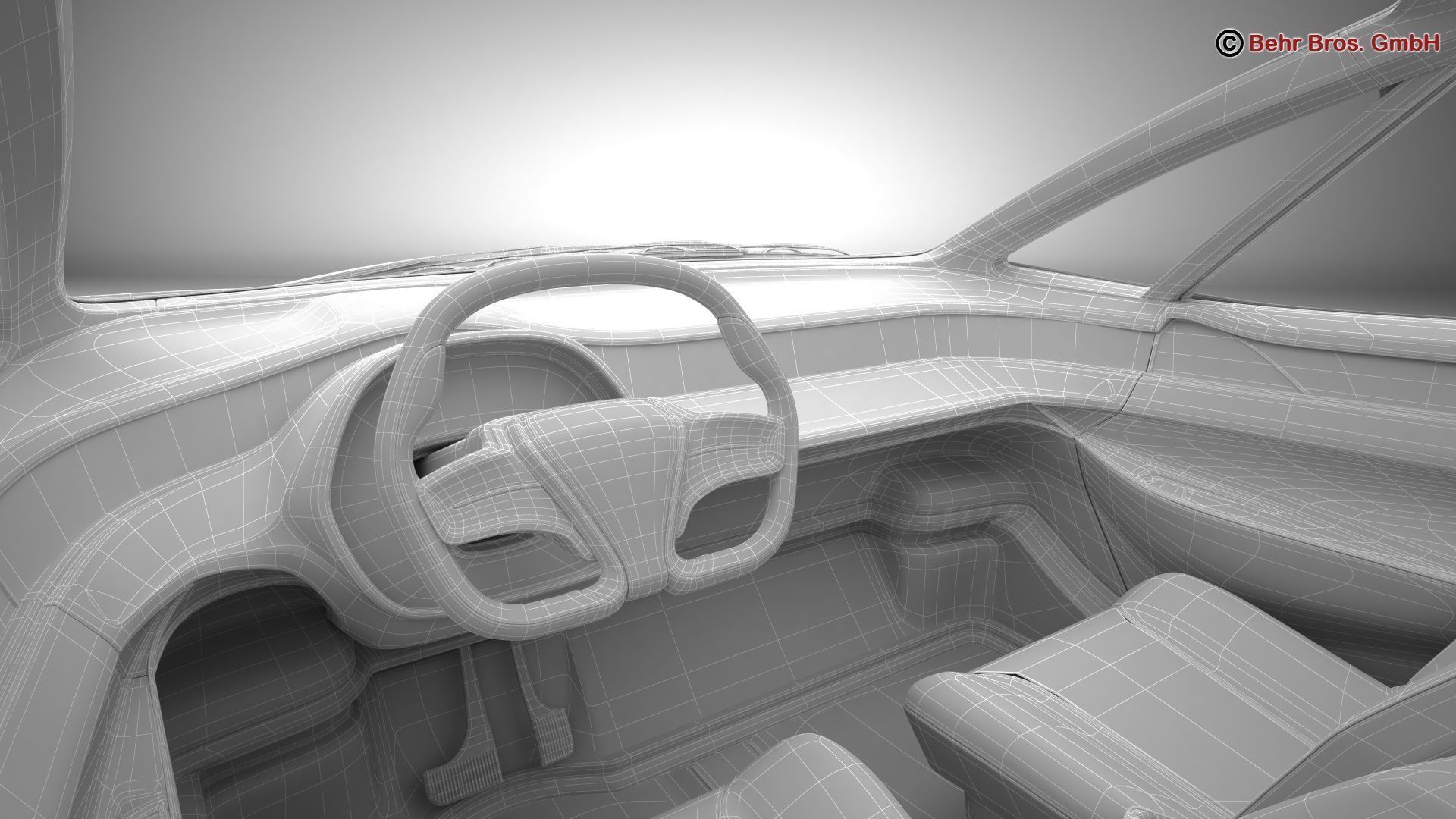 Generic Future EV 3D model_27