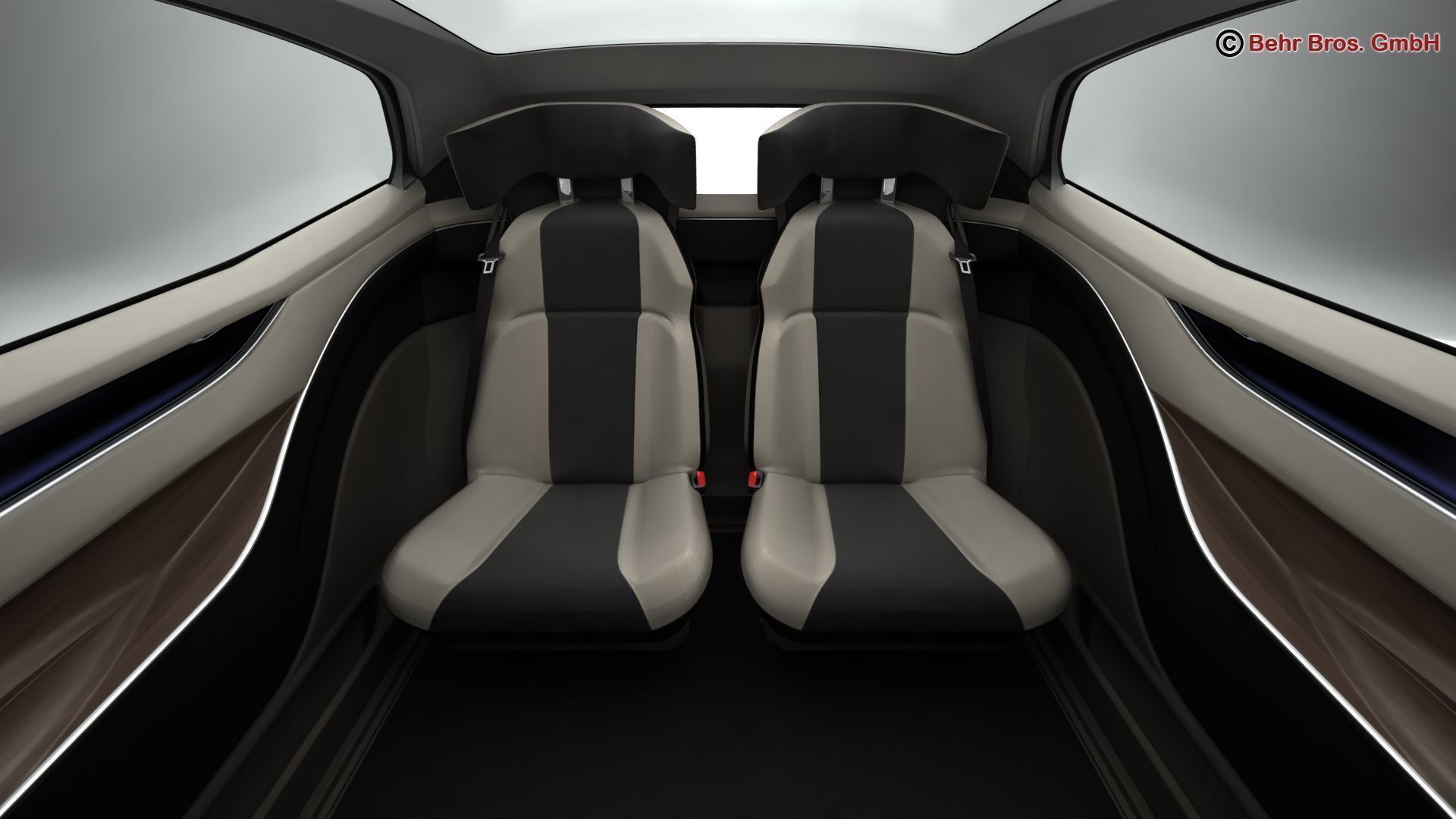 Generic Future EV 3D model_13