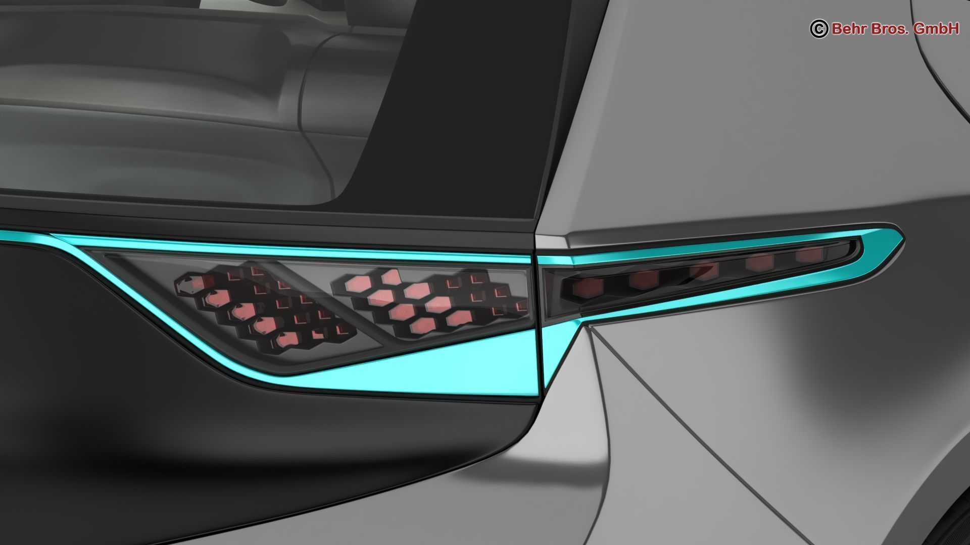 Generic Future EV 3D model_10