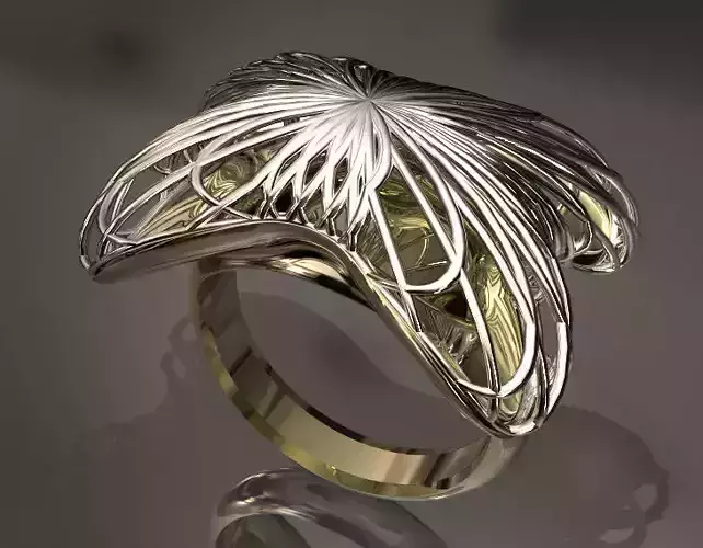 Rendering Anello Modello F 