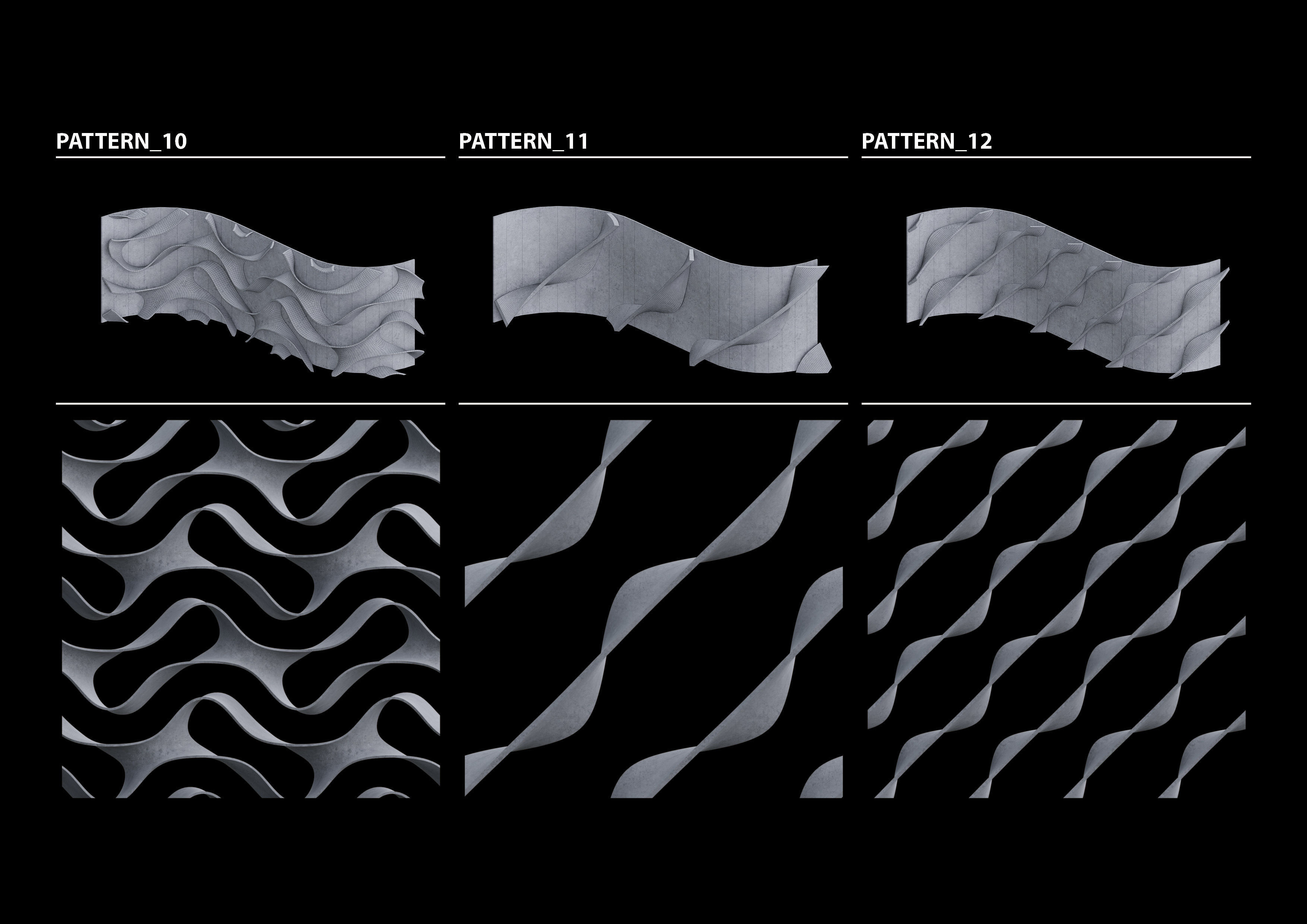 Procedural Tileable Patterns 3D model_4