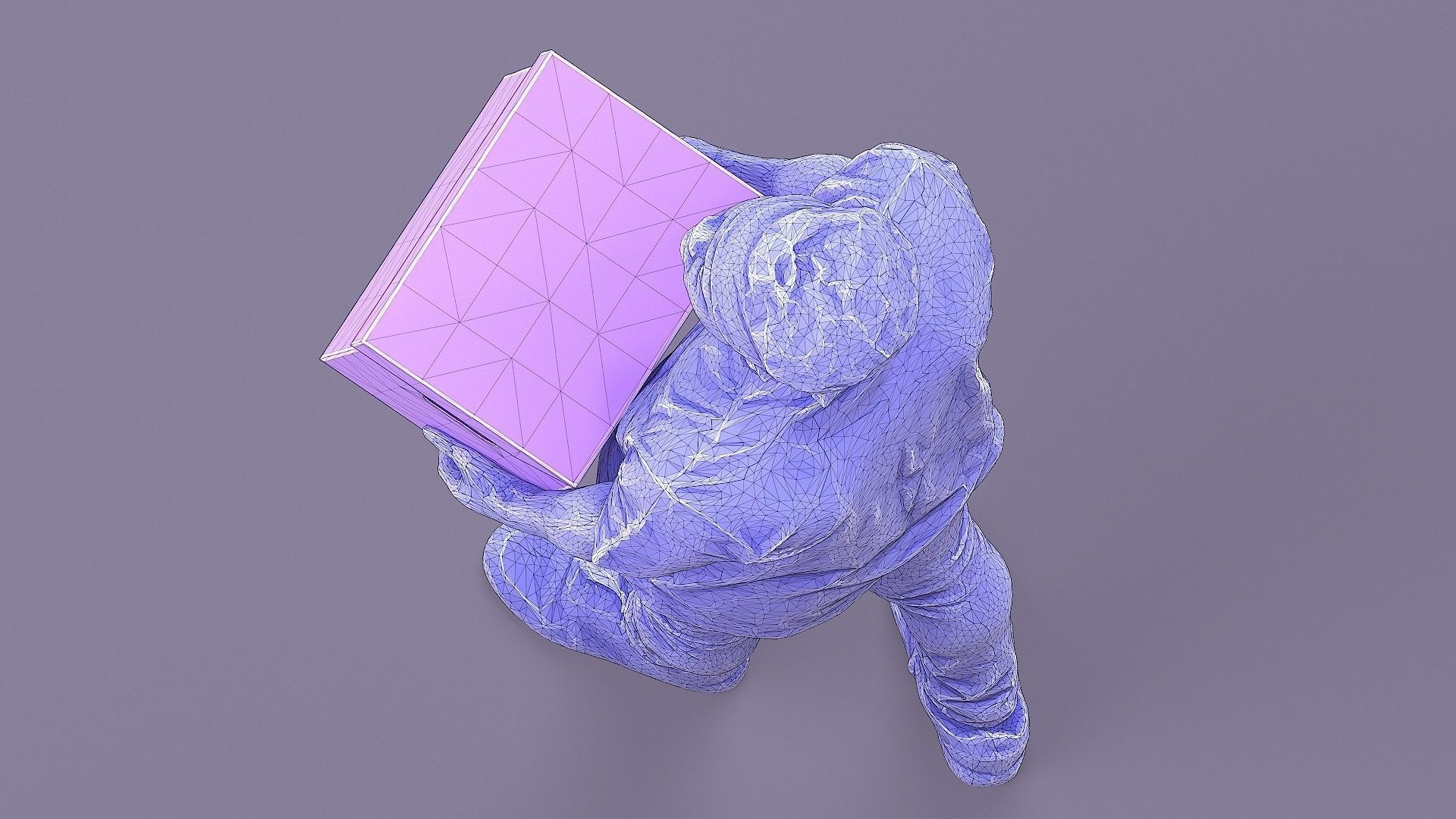 Buddy with Box 3D model_20