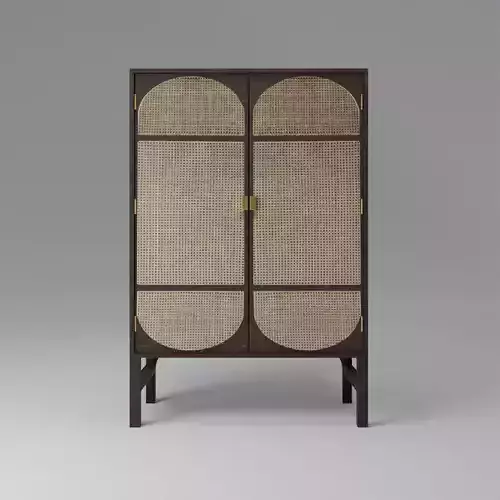 Rattan Cupboard