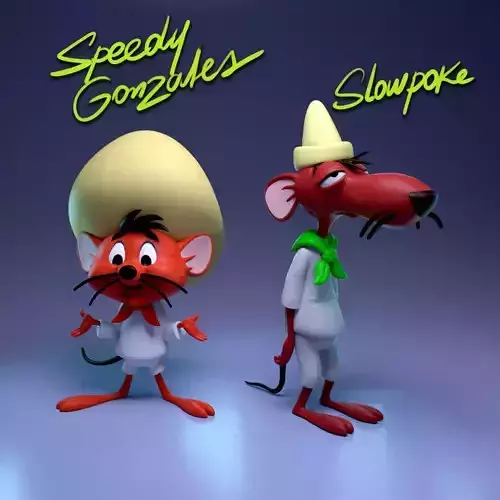 Speedy Gonzales and Slowpoke
