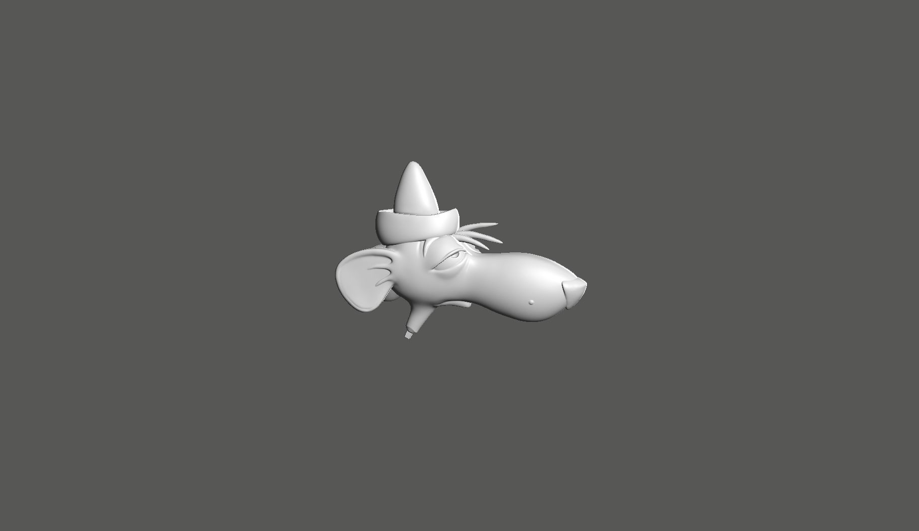 Speedy Gonzales and Slowpoke 3D print model_7