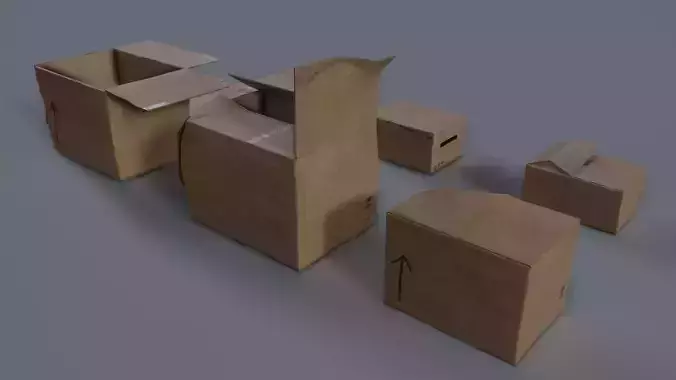 Cardboard boxes