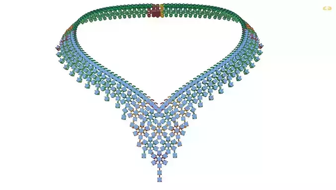 necklaces necklace made of crystals