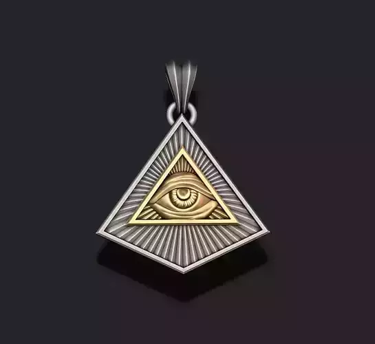 Eye of providence pendant