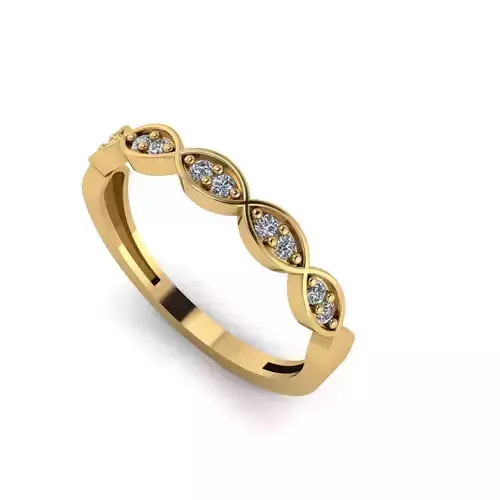 boats wedding ring 3D print model