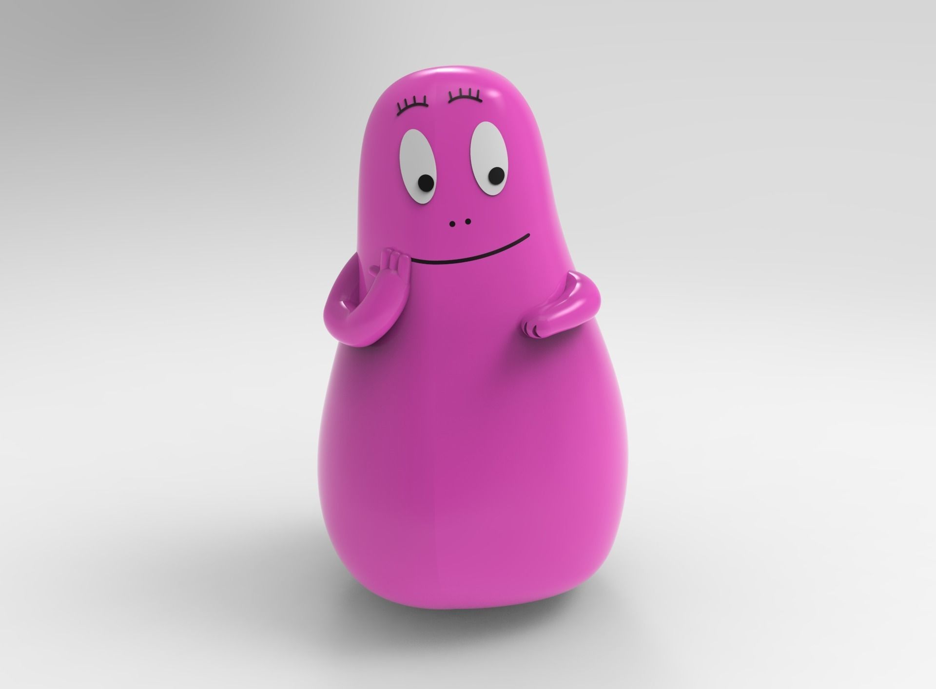 BARBAPAPA Family  3D print model_3