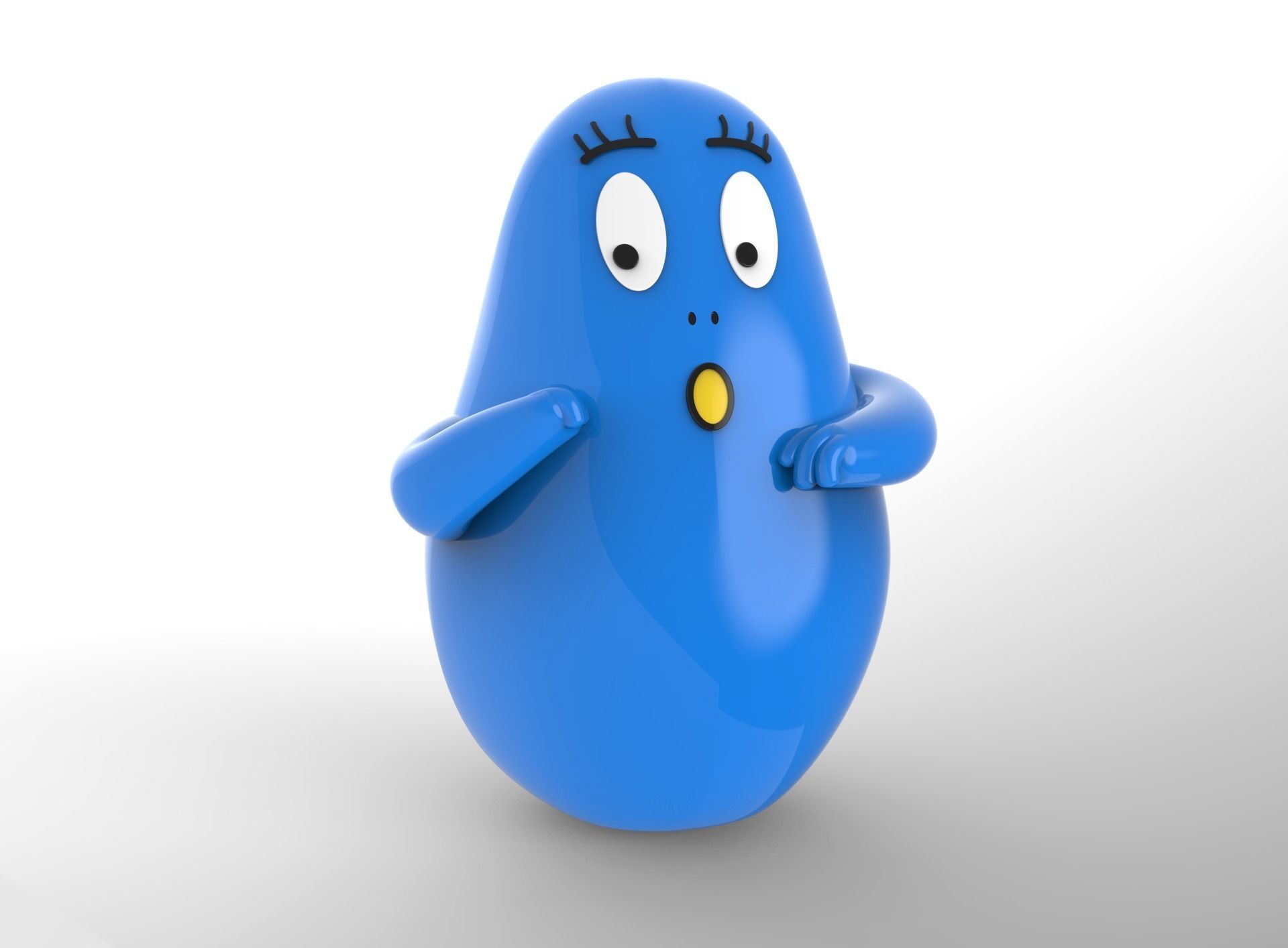 BARBAPAPA Family  3D print model_5