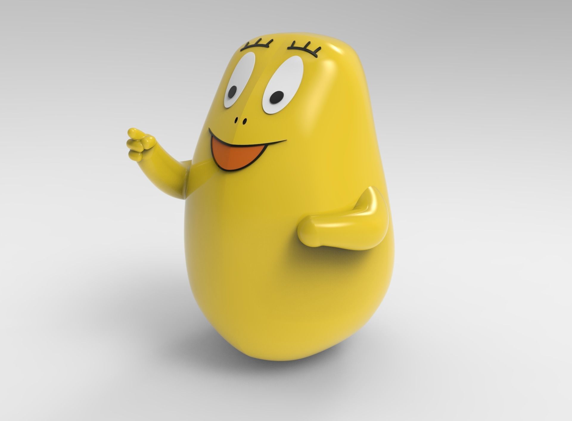BARBAPAPA Family  3D print model_8