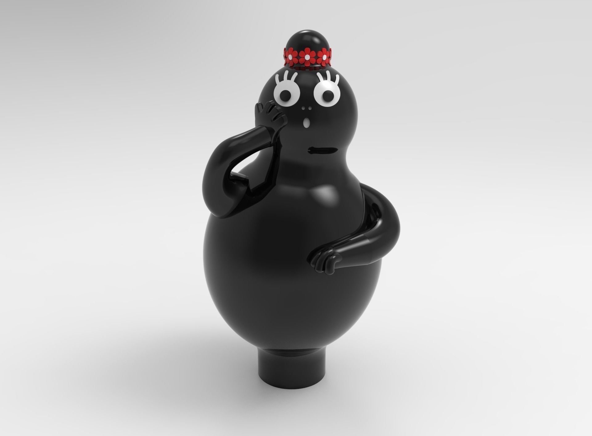 BARBAPAPA Family  3D print model_4