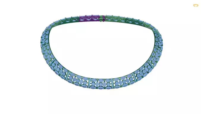 necklaces necklace made of diamonds and sapphires