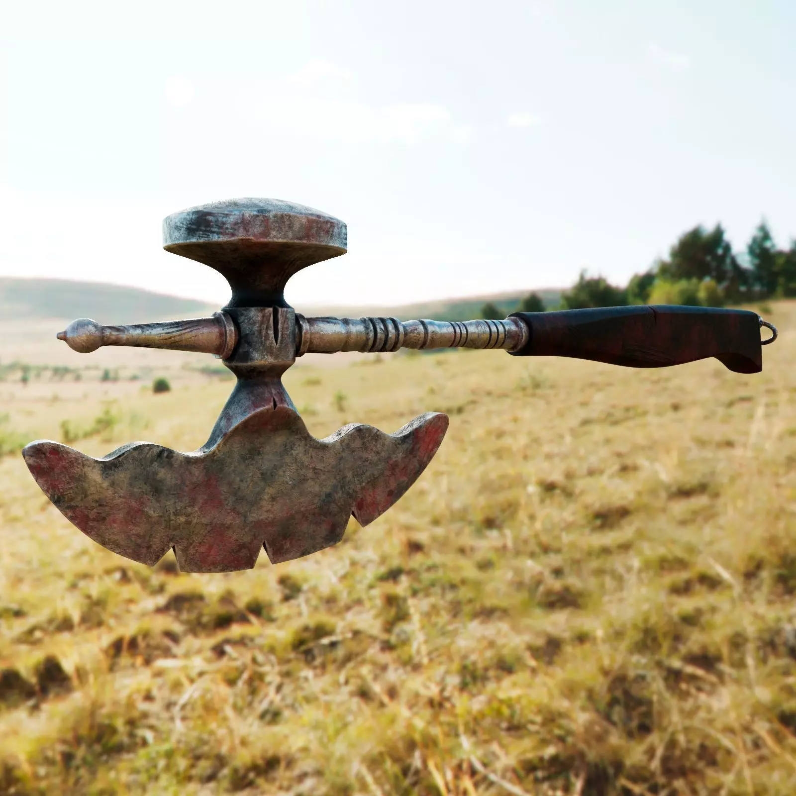 battle hatchet Free 3D model