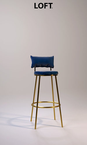 Bar Stool Free 3D model