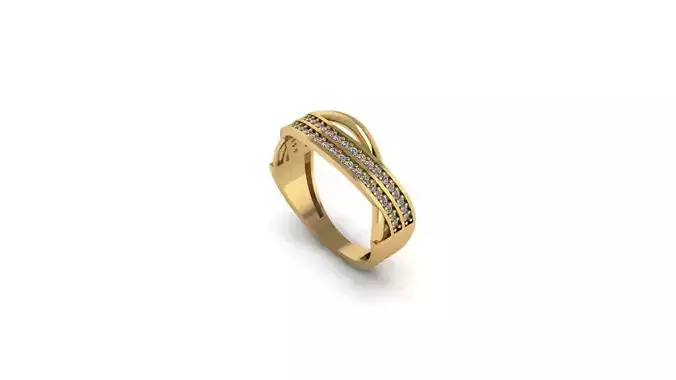 twisted wedding ring
