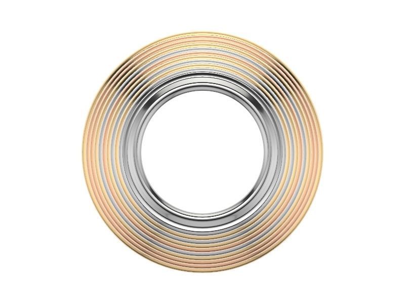 10 sizes wedding band stl verified  3D print model_11