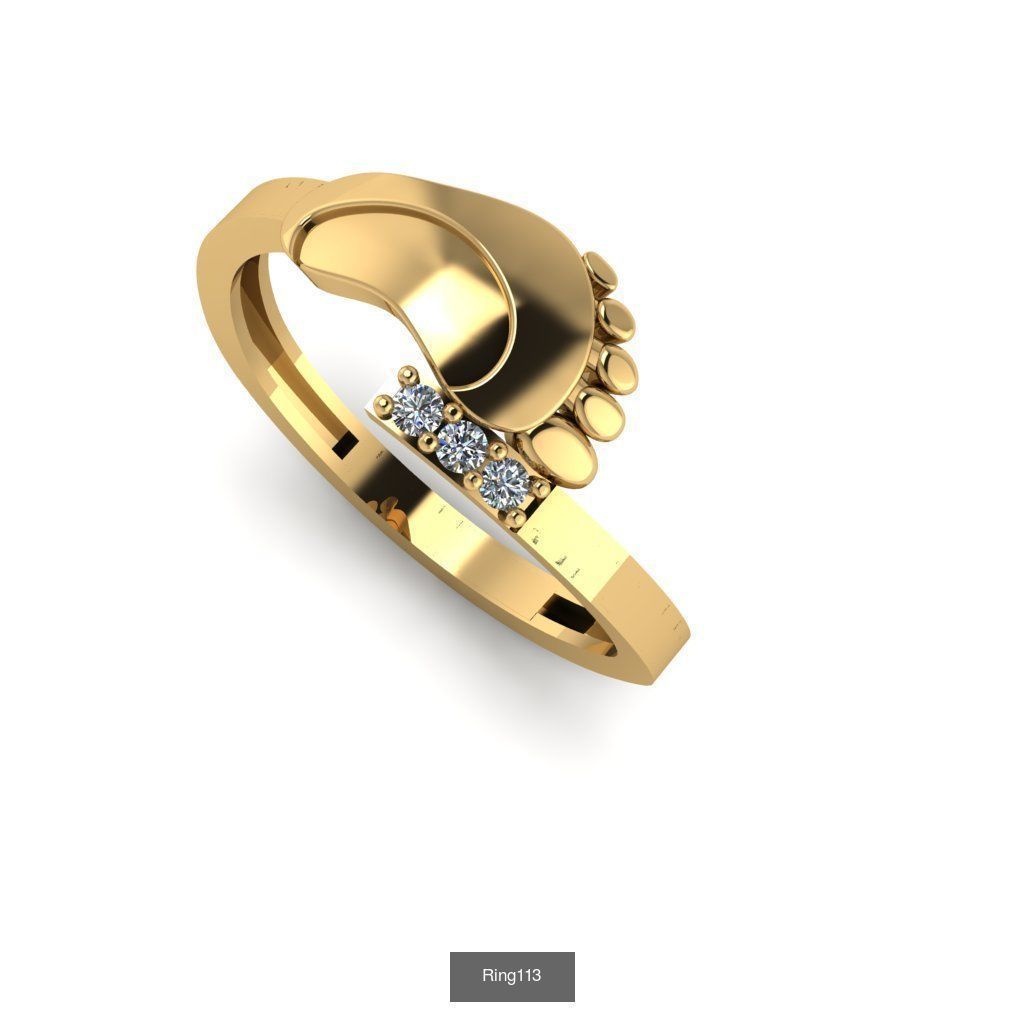 Valentine wedding Rings 2022 3D Model Collection_13