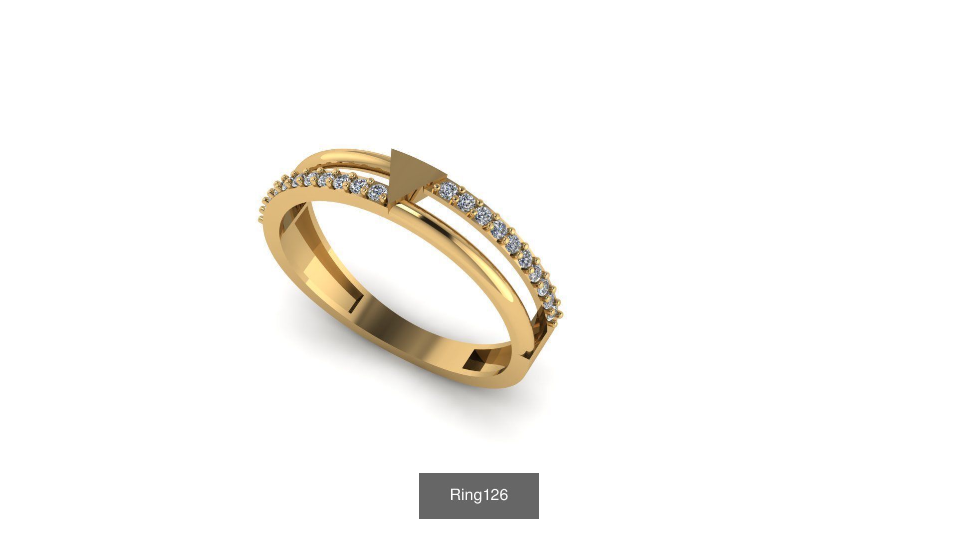Valentine wedding Rings 2022 3D Model Collection_26