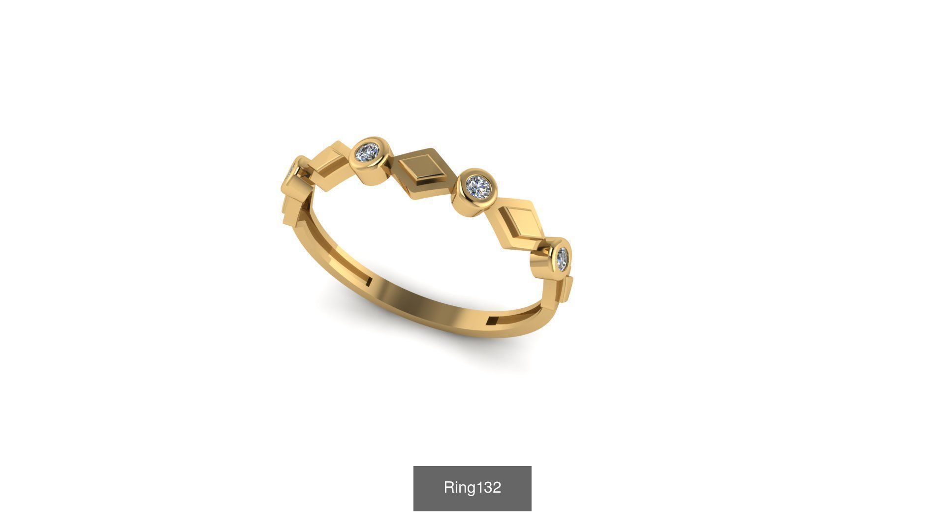 Valentine wedding Rings 2022 3D Model Collection_32