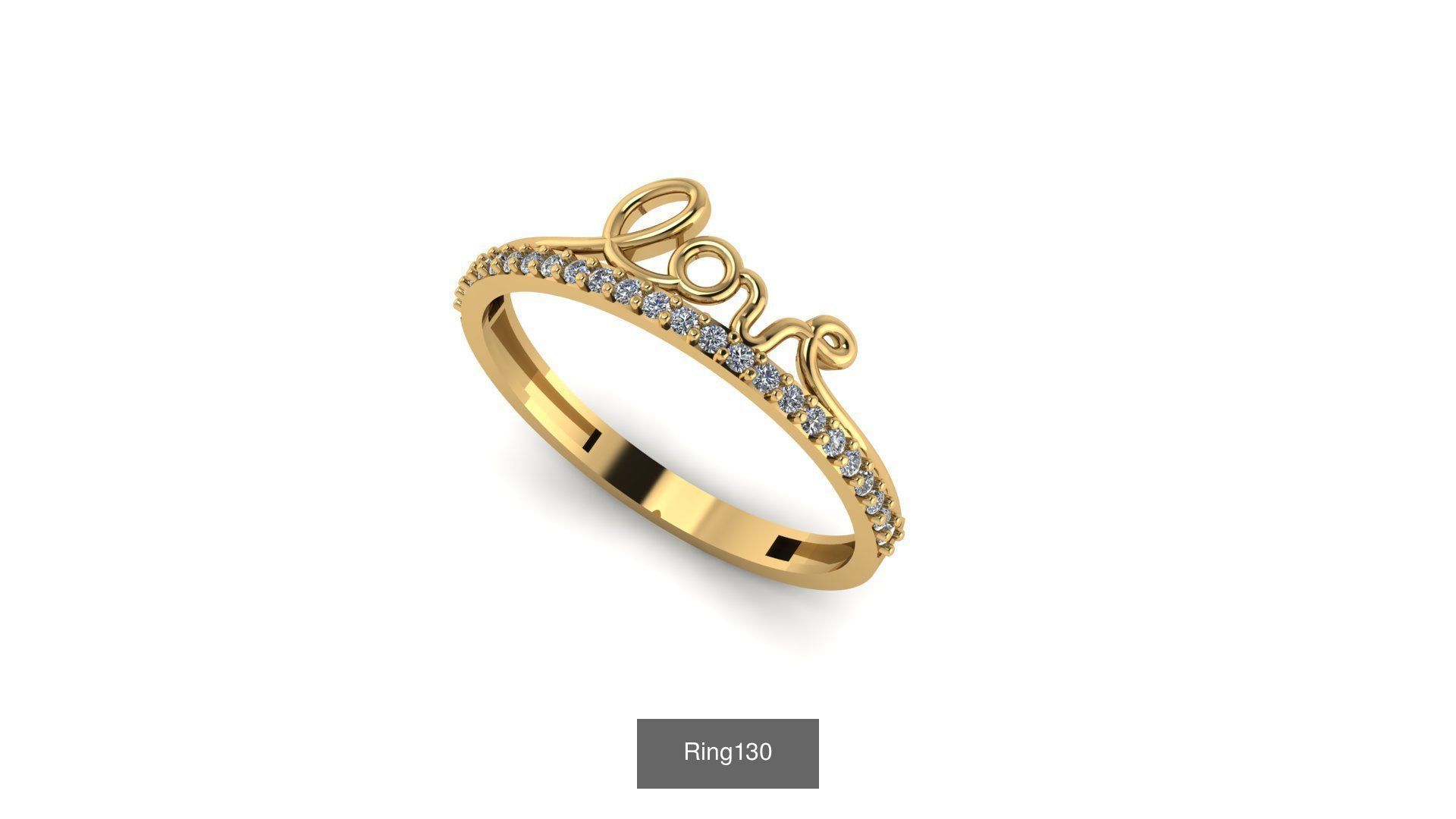 Valentine wedding Rings 2022 3D Model Collection_30