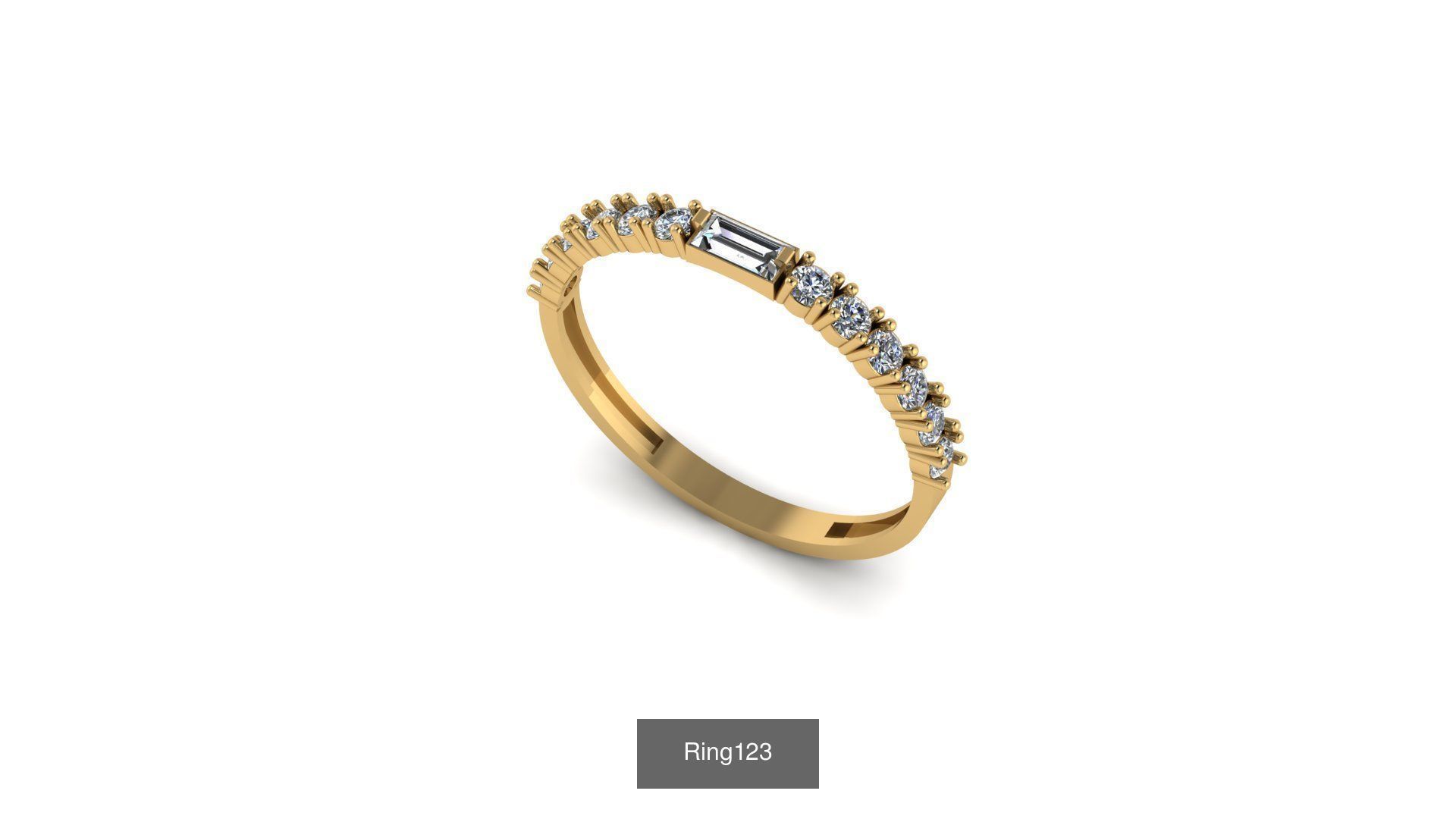 Valentine wedding Rings 2022 3D Model Collection_23