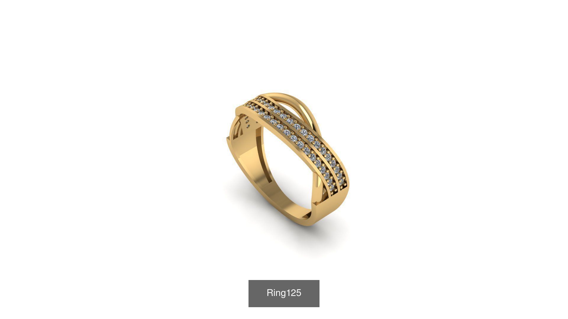 Valentine wedding Rings 2022 3D Model Collection_25