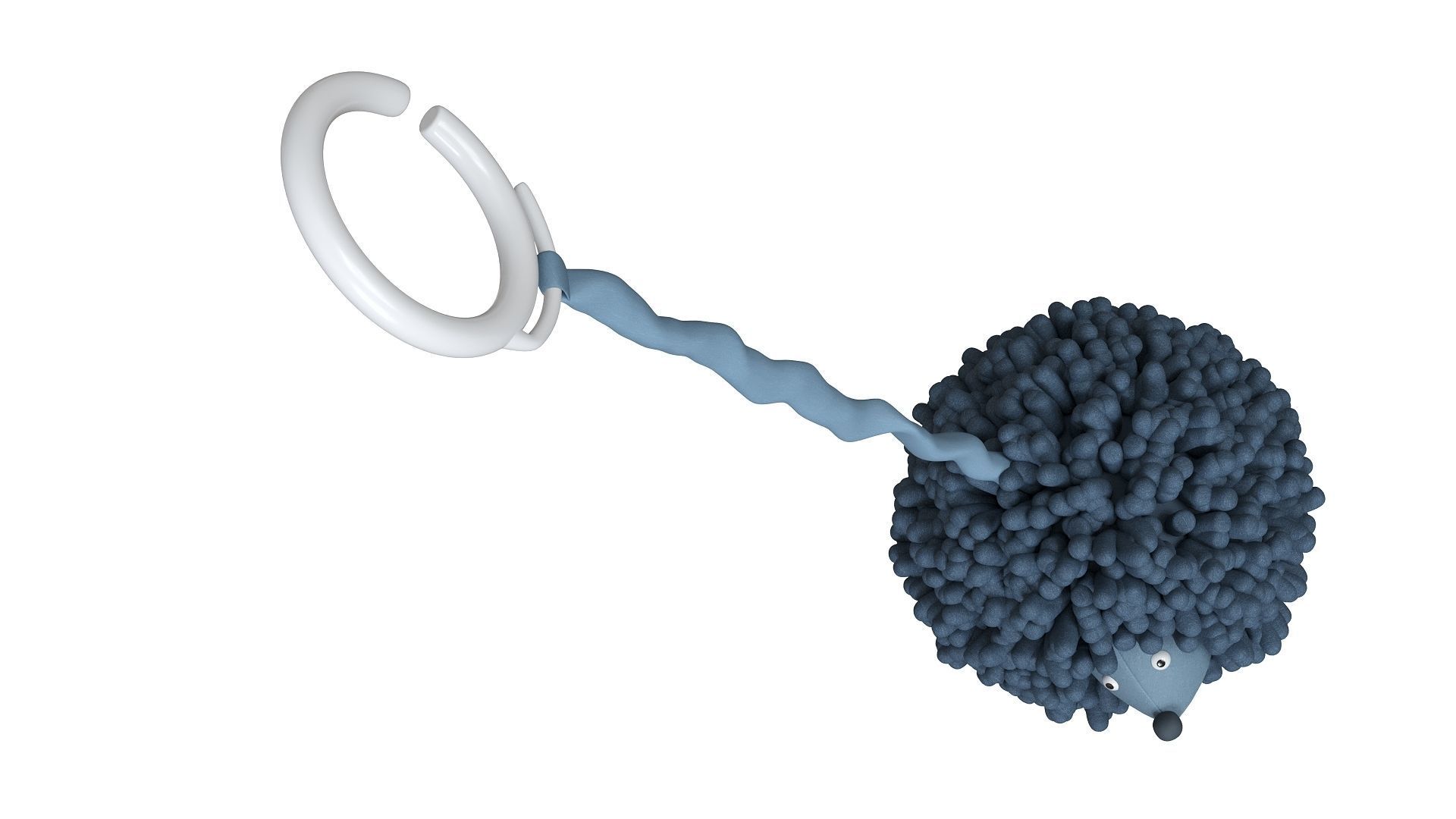 Soft Toy Hedgehog  3D model_4