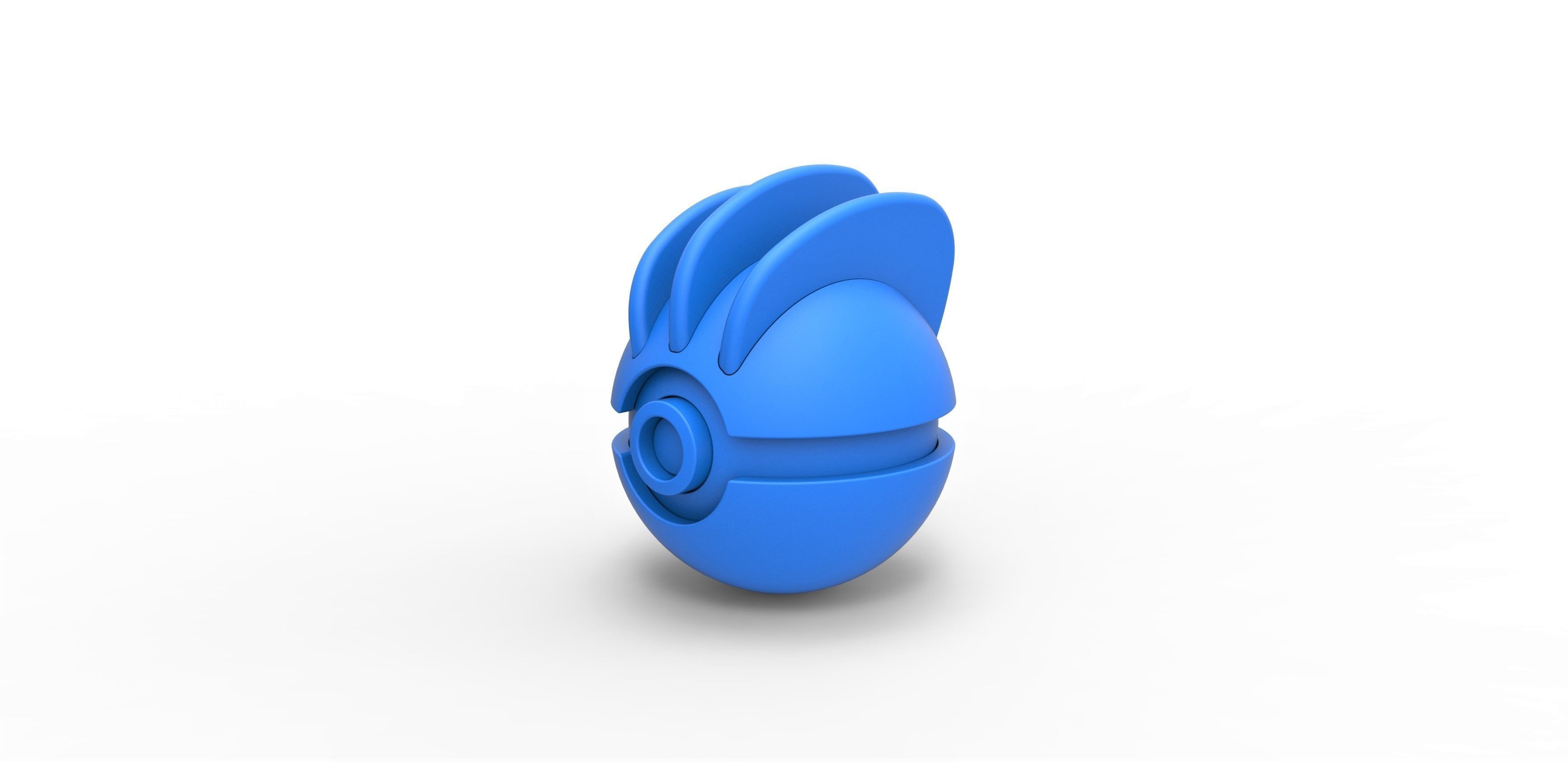 Machop orb 3D print model_9