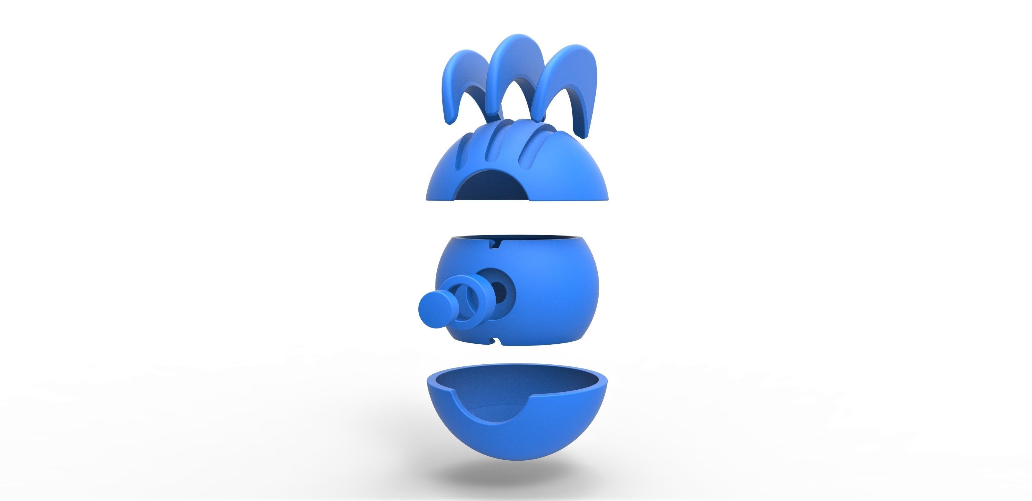 Machop orb 3D print model_20