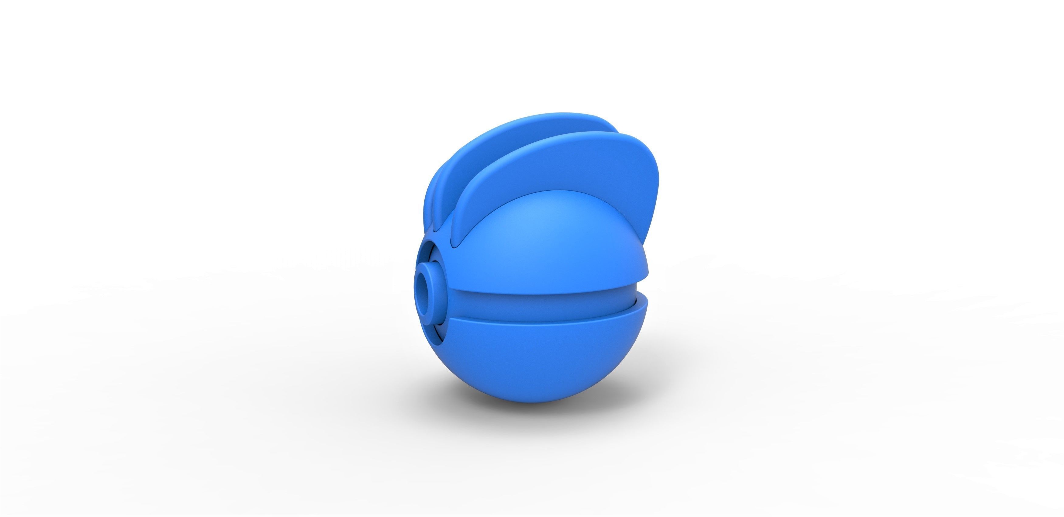 Machop orb 3D print model_14