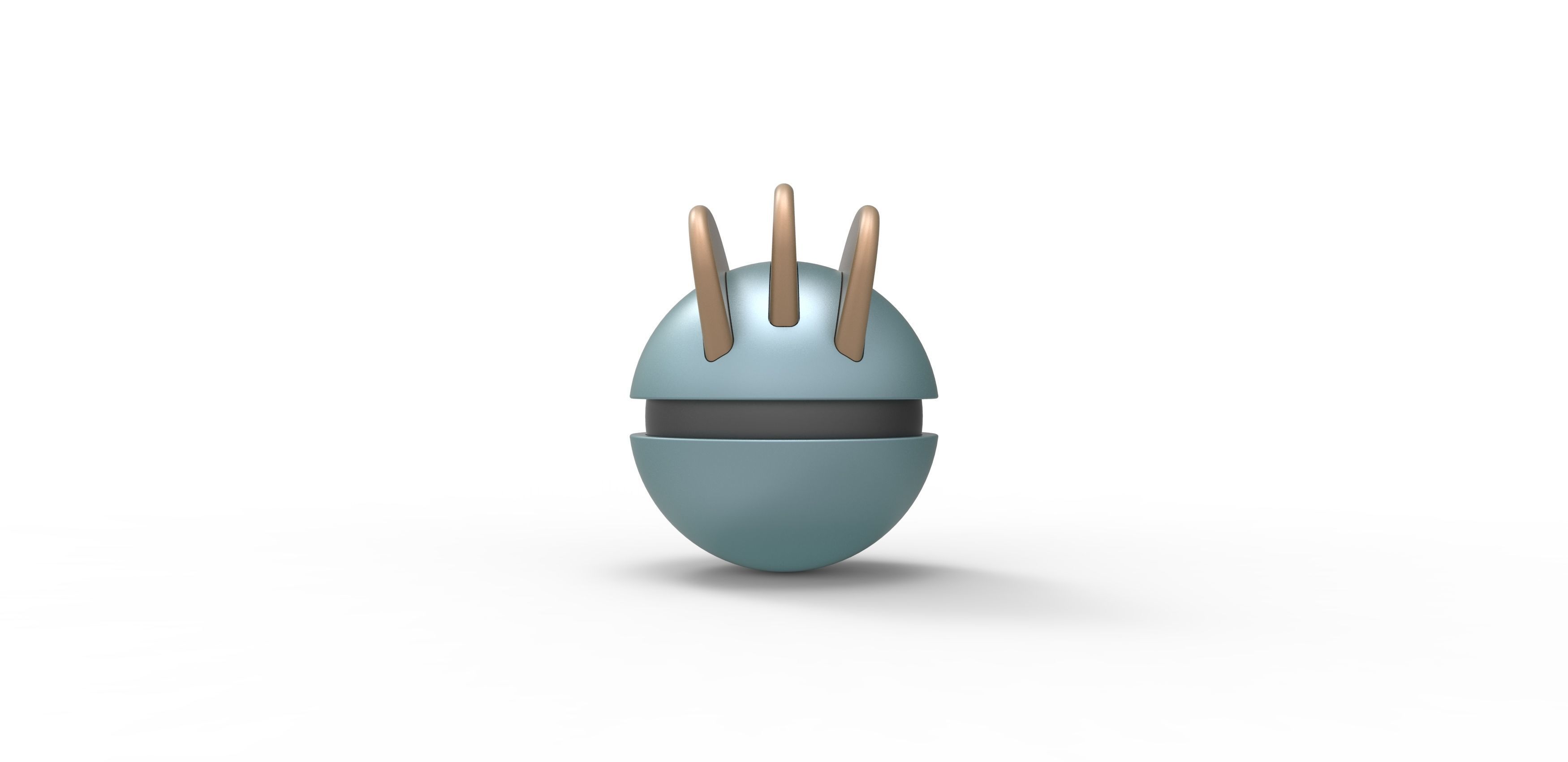 Machop orb 3D print model_8