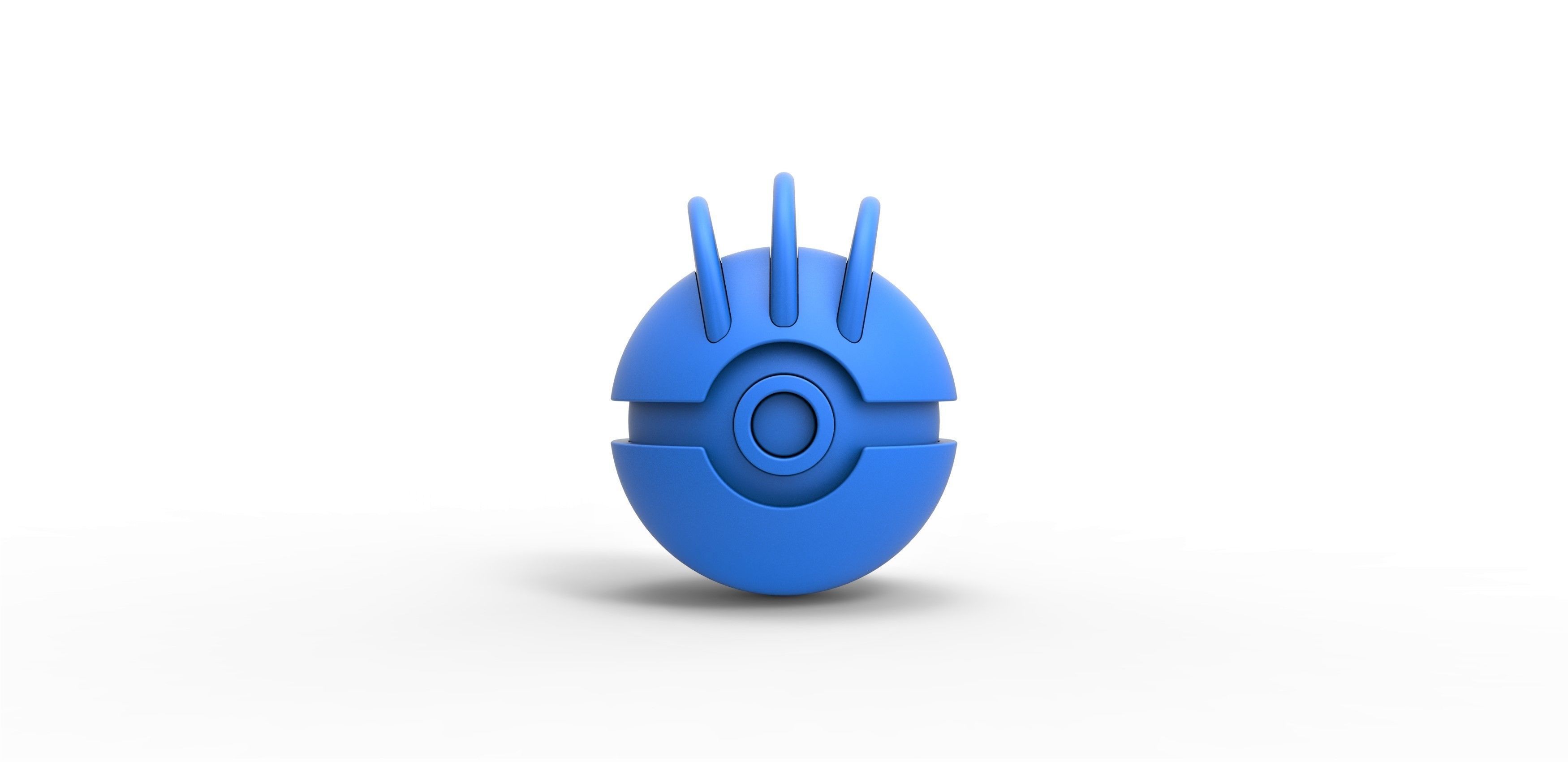 Machop orb 3D print model_11
