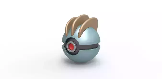 Machop orb 3D print model