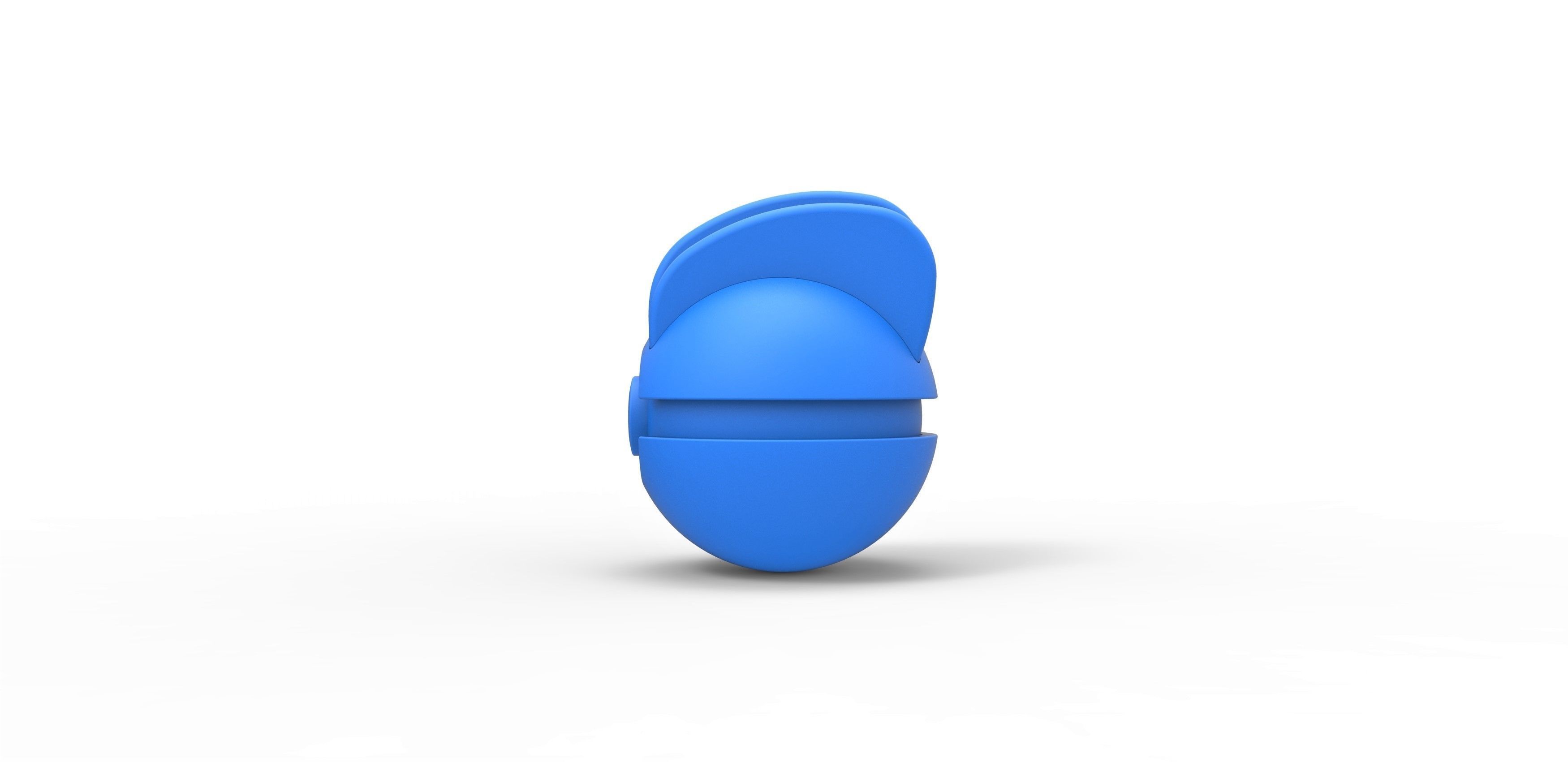 Machop orb 3D print model_15