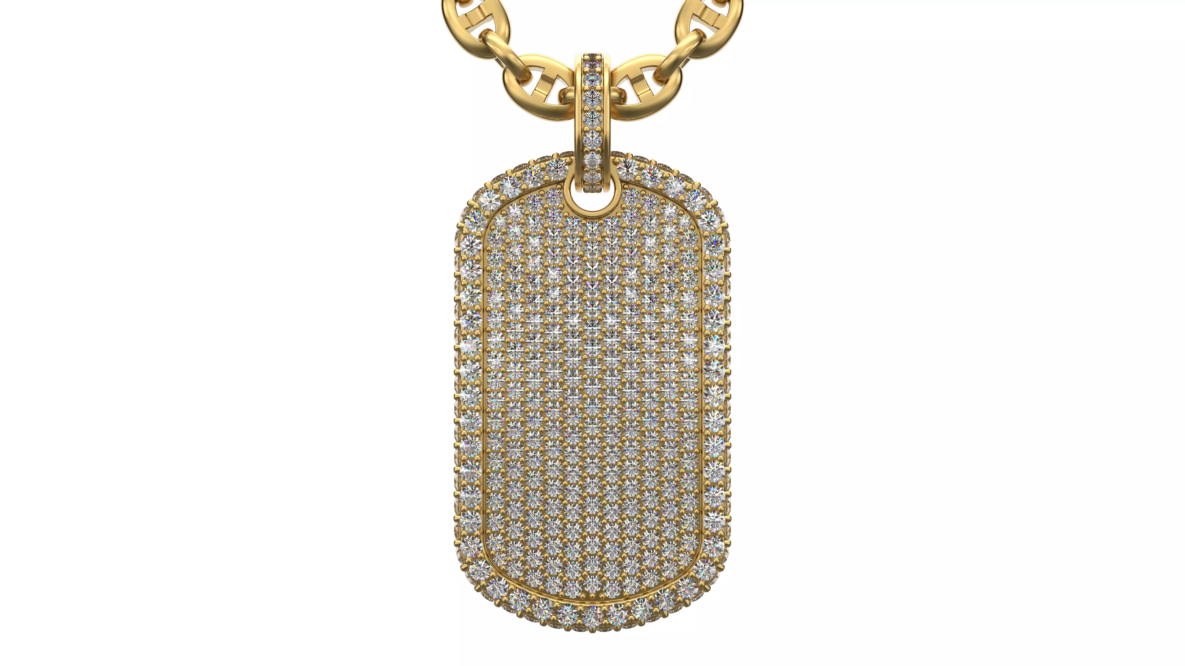 TAG pendant Version 17  3D print model_0