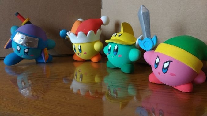 Kirby turtle 3D print model