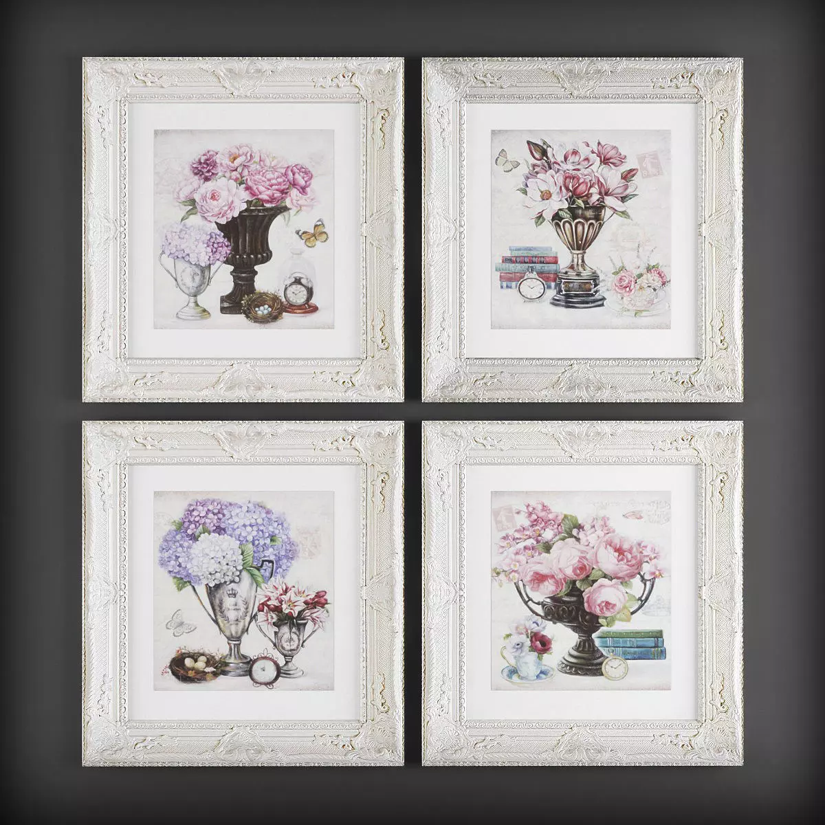 Picture Frames Low-poly 3D model_0