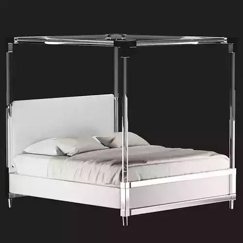 Acrylic canopy  bed - Rayleigh