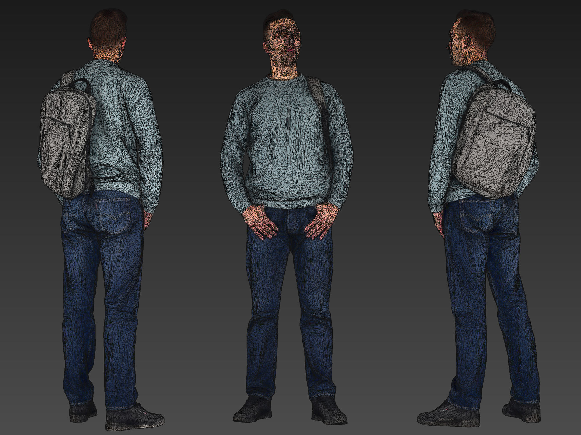 Photorealistic Characters Volume 05 3D Model Collection_19